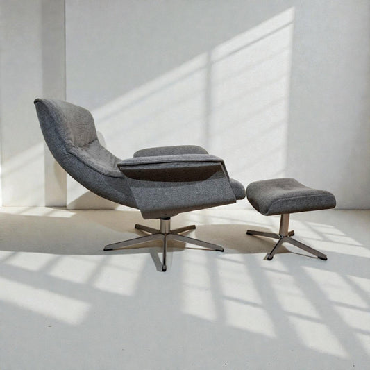 Conform Prime Lenestol m/krakk | Grå tekstil