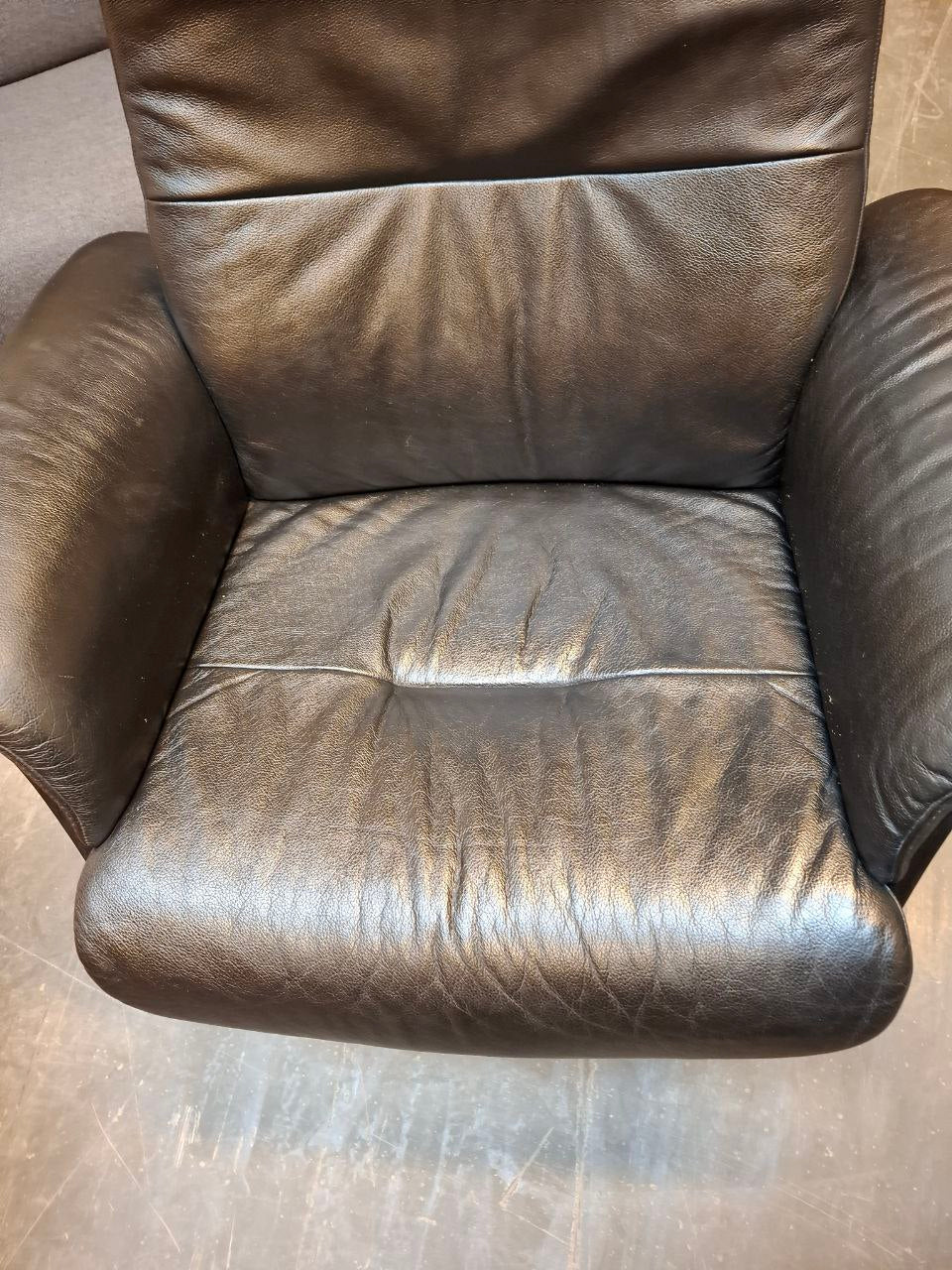 Conform Timeout lenestol m/krakk i svart