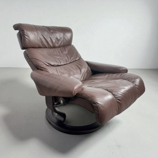 Stressless Memphis (M) Lenestol – brun Skinn | Pent Brukt