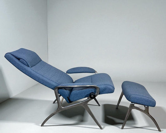 Stressless You James lenestol m/krakk | Blå stoff | MøbelGlede