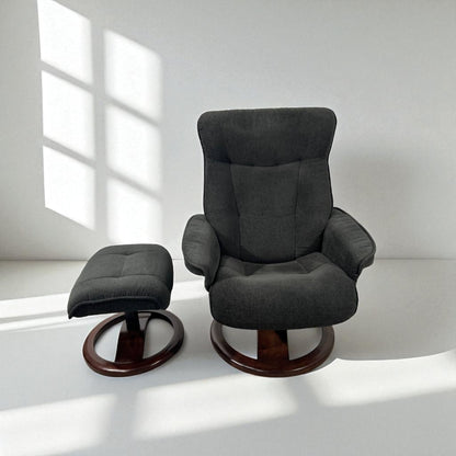 Hjellegjerde® lenestol med krakk – Komfort og ergonomi | MøbelGlede