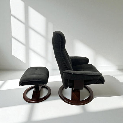 Hjellegjerde® lenestol med krakk – Komfort og ergonomi | MøbelGlede