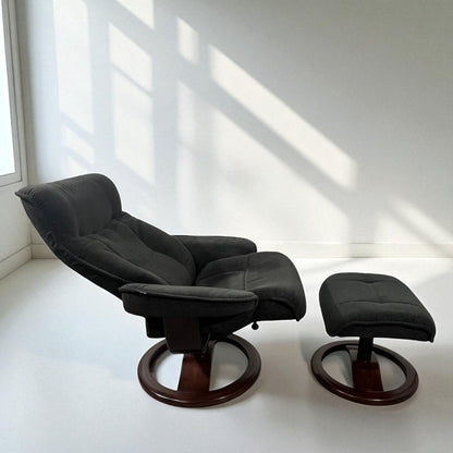 Hjellegjerde® lenestol med krakk – Komfort og ergonomi | MøbelGlede