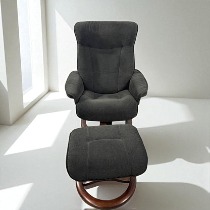 Hjellegjerde® lenestol med krakk – Komfort og ergonomi | MøbelGlede