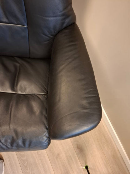 Stressless Ruby lenestol m/krakk i sort