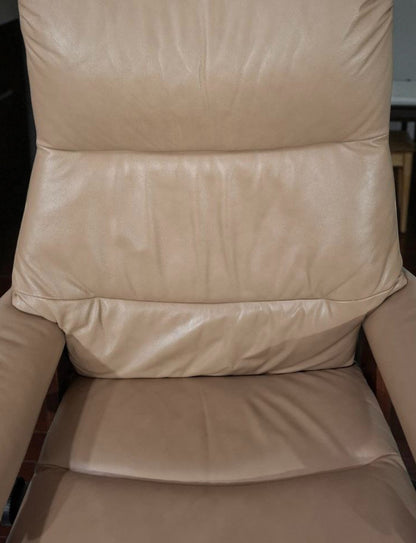 Stressless View lenestol med krakk – Signatur understell