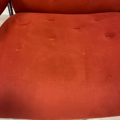 Stressless Metro lenestol m/krakk i rød velour