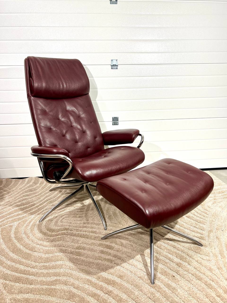 2stk Stressless Metro (M) m/ 2 krakk