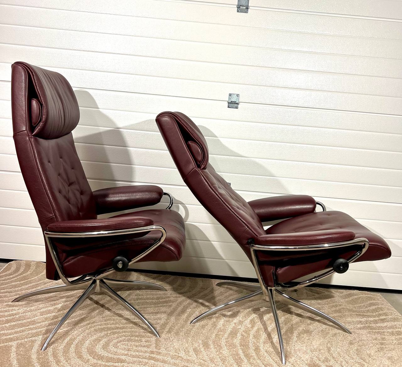 2stk Stressless Metro (M) m/ 2 krakk