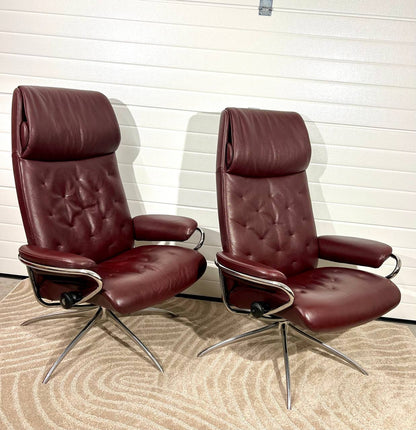 2stk Stressless Metro (M) m/ 2 krakk