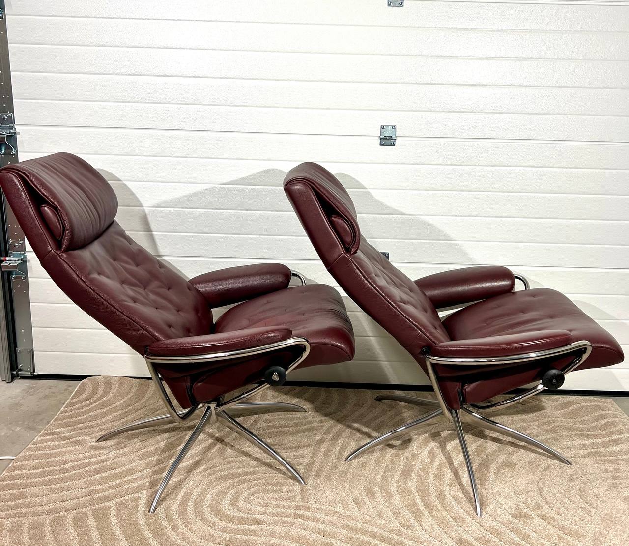 2stk Stressless Metro (M) m/ 2 krakk