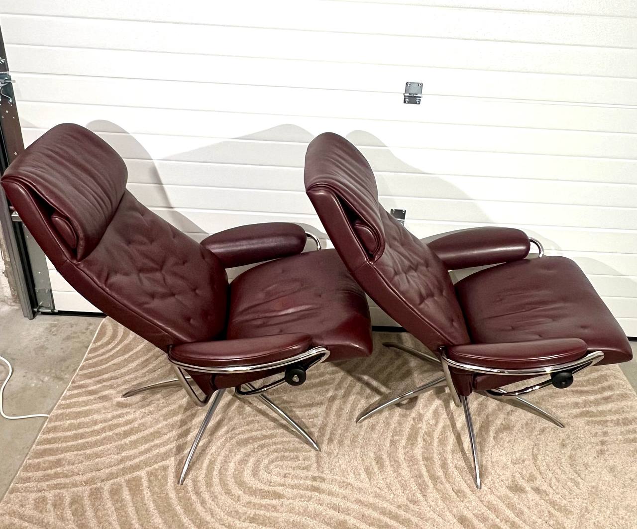 2stk Stressless Metro (M) m/ 2 krakk