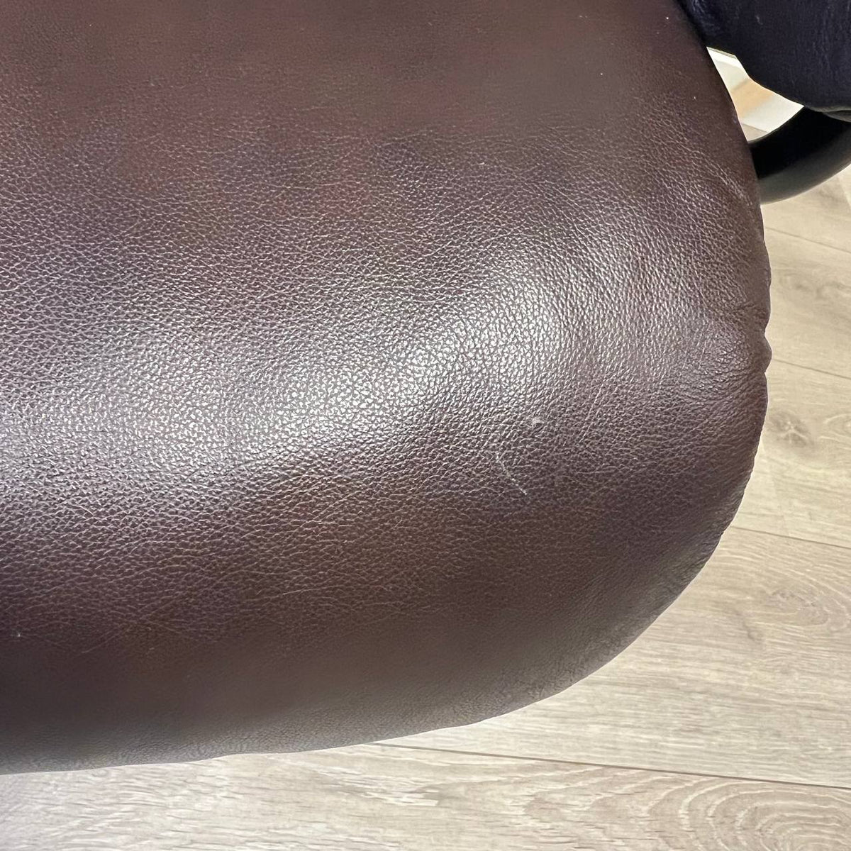 Stressless Reno lenestol m/krakk i brunt skinn