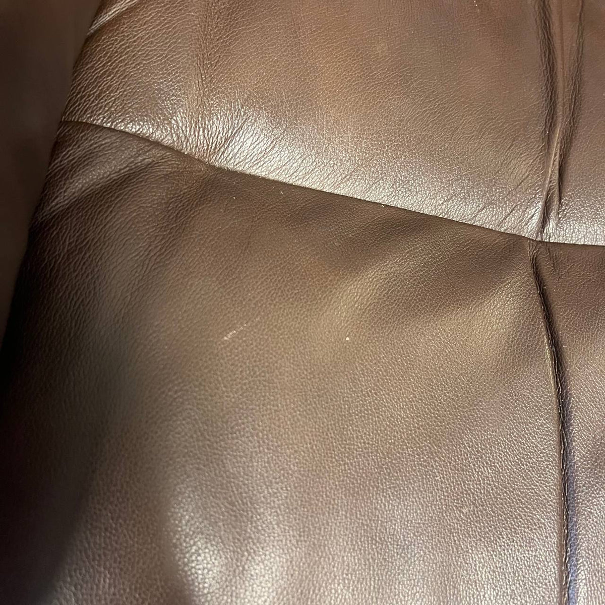 Stressless Reno lenestol m/krakk i brunt skinn