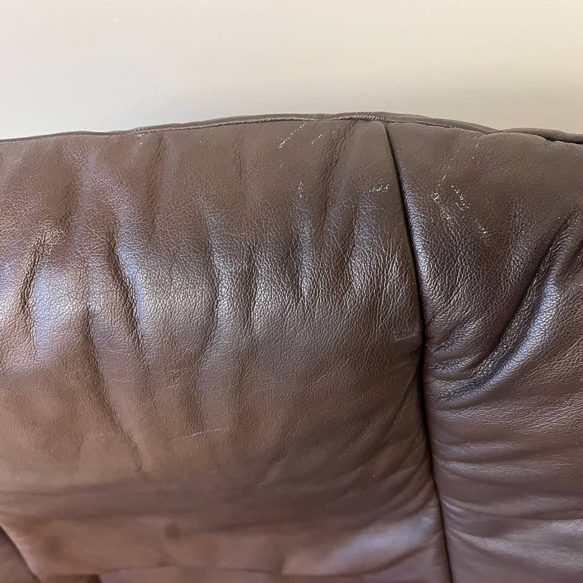Stressless Reno lenestol m/krakk i brunt skinn