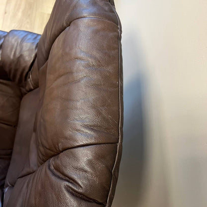 Stressless Reno lenestol m/krakk i brunt skinn