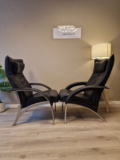2stk Brunstad Delta Legend lenestol m/krakk