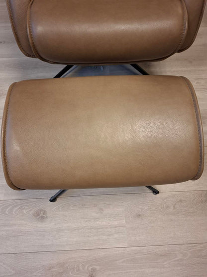 Brunstad Delta Motion lenestol m/krakk i brunt