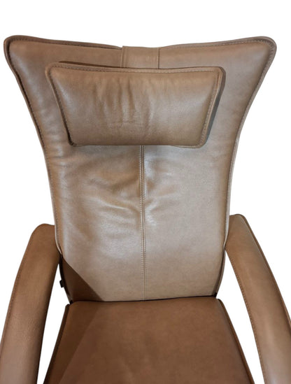 PENT BRUKT | Brunstad Delta Motion lenestol m/ krakk i brunt