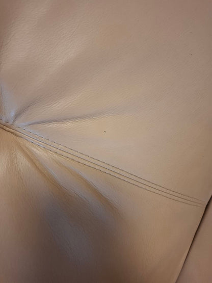 Brunstad Delta Swing lenestol m/krakk Lyst beige skinn
