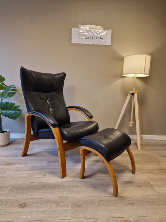 Conform Easy lenestol m/krakk i svart