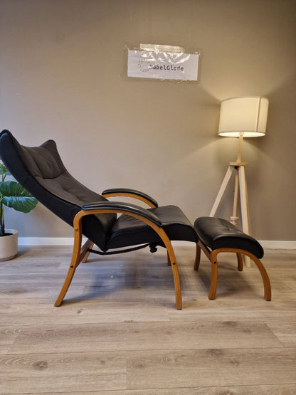 Conform Easy lenestol m/krakk i svart