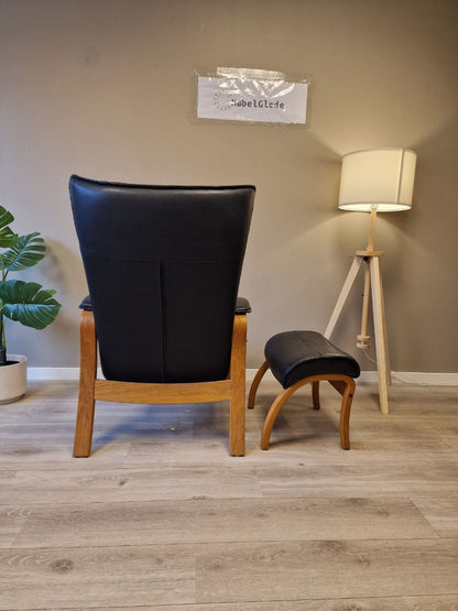 Conform Easy lenestol m/krakk i svart