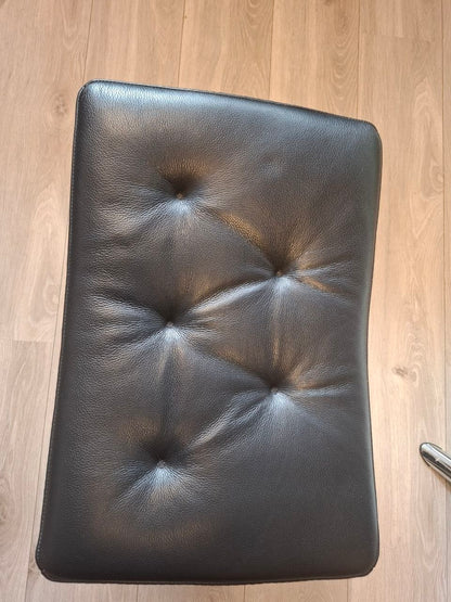 Conform Life lenestol m/krakk i svart skinn