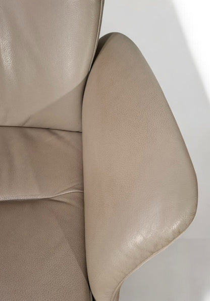 Conform Master Recliner lenestol i grå skinn – Eksklusiv komfort hos MøbelGlede