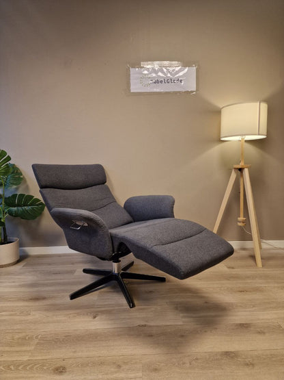 Brukt Conform Master Recliner / lenestol i grå - bakvisning