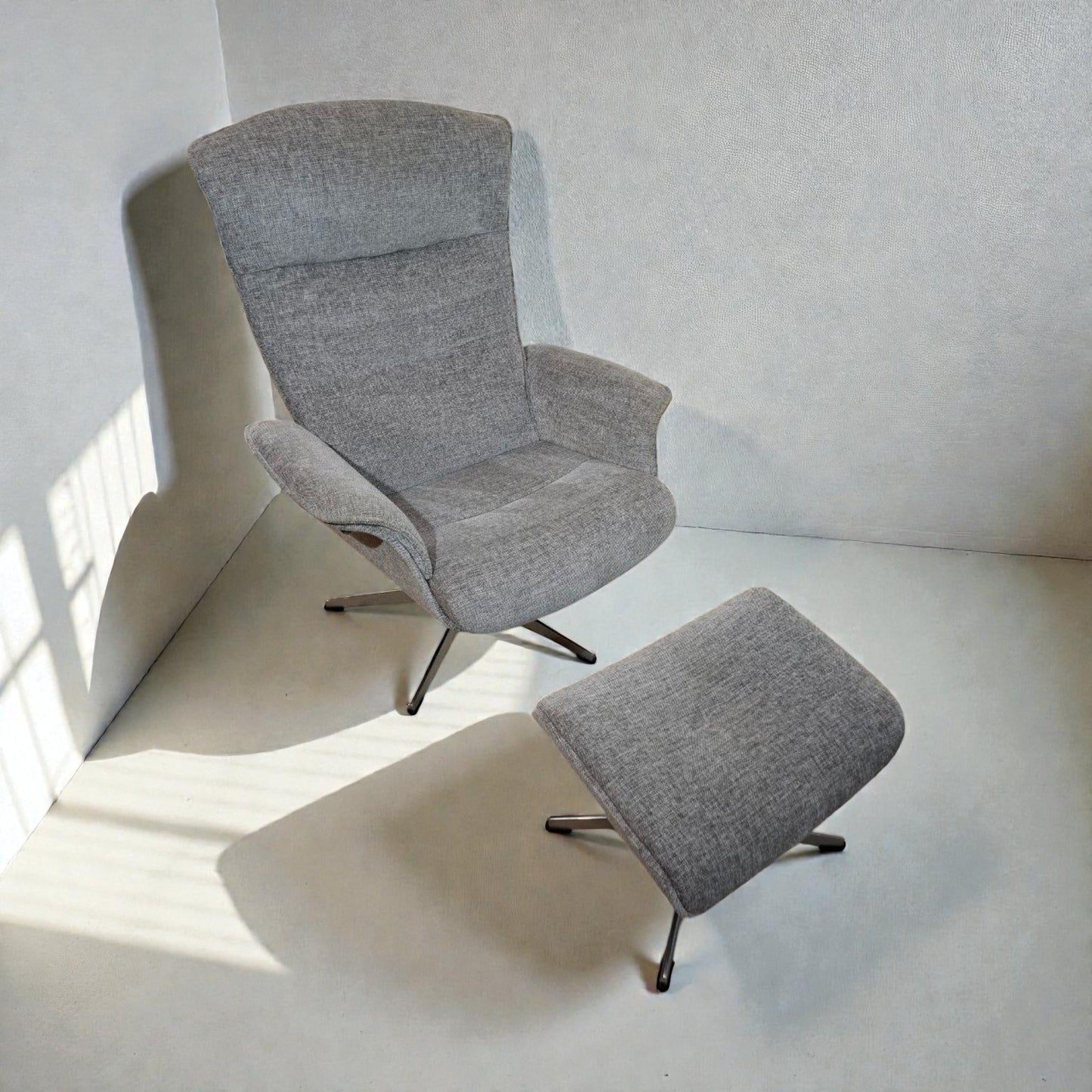 Conform Prime Lenestol m/krakk | Grå tekstil