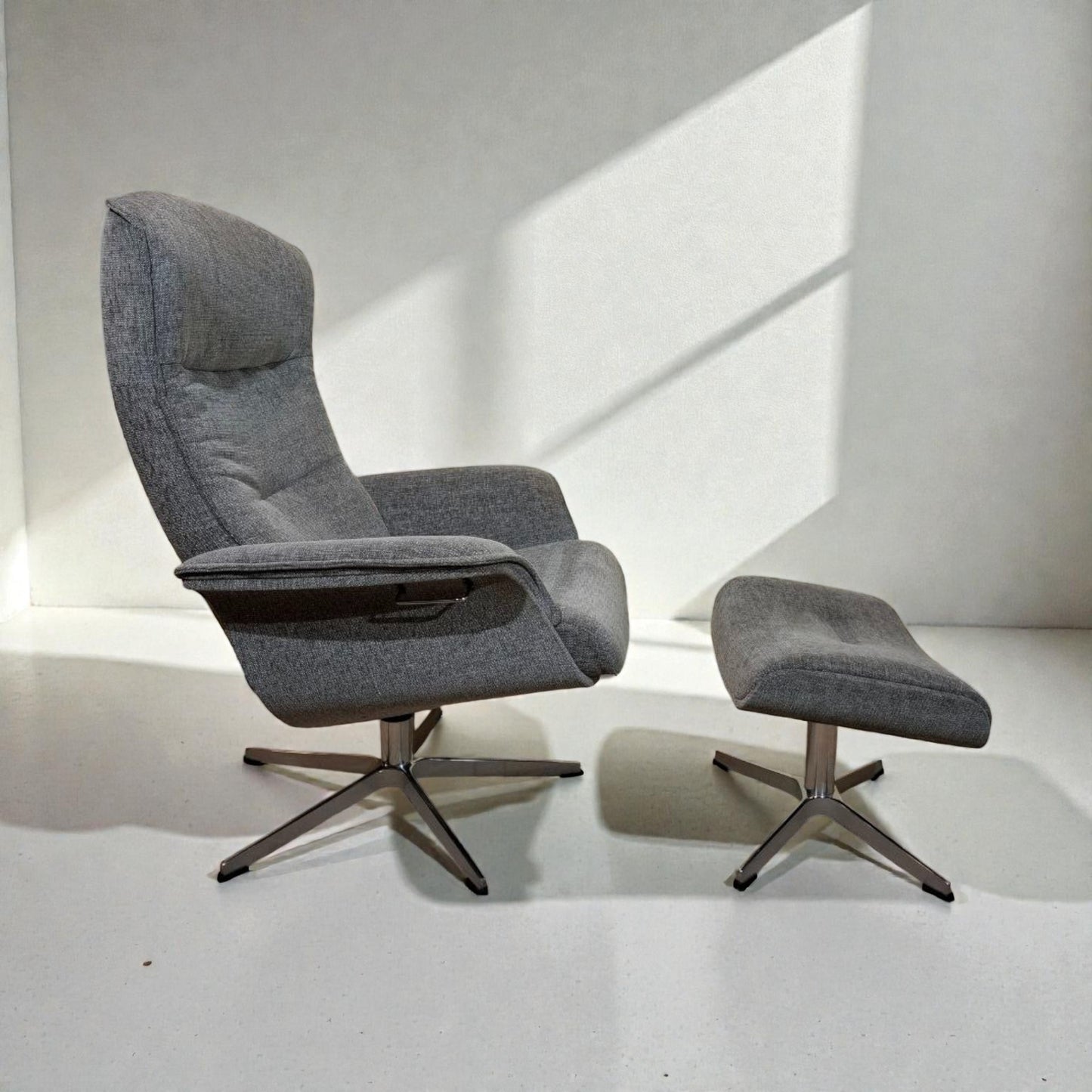 Conform Prime Lenestol m/krakk | Grå tekstil