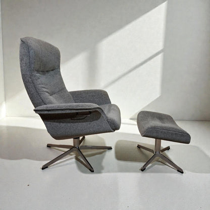 Conform Prime Lenestol m/krakk | Grå tekstil