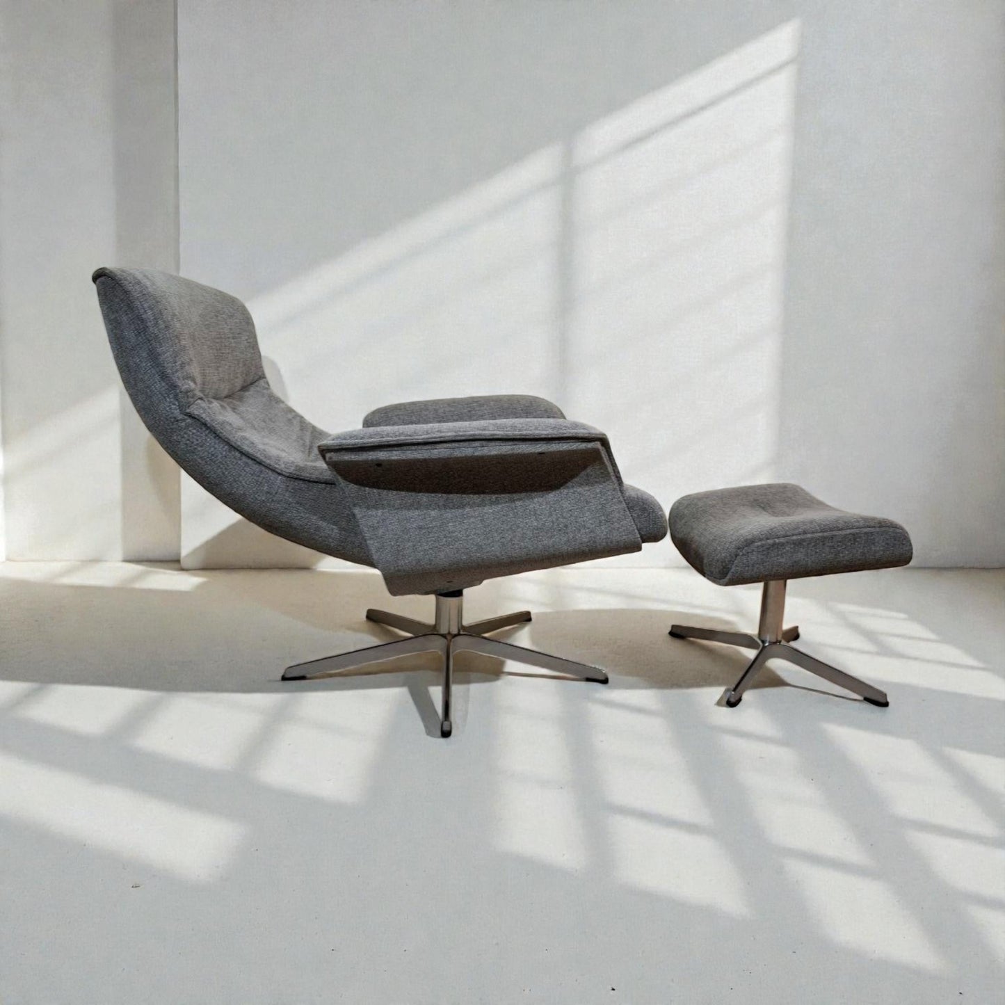 Conform Prime Lenestol m/krakk | Grå tekstil