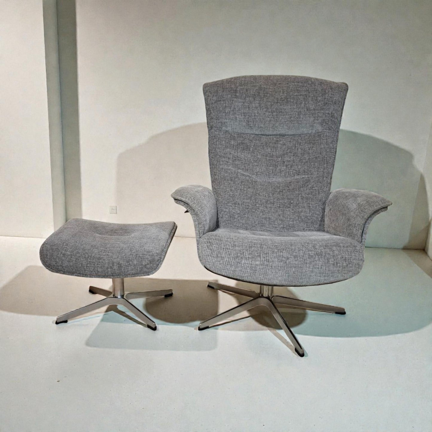 Conform Prime Lenestol m/krakk | Grå tekstil