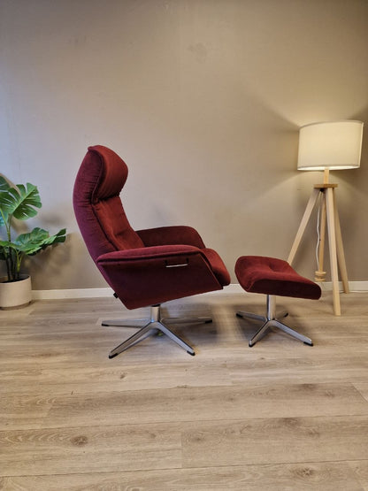 Conform® Prime lenestol m/krakk i bordeaux