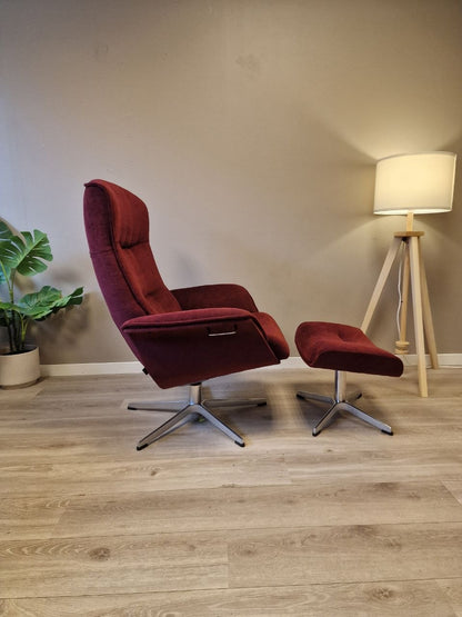 Conform® Prime lenestol m/krakk i bordeaux