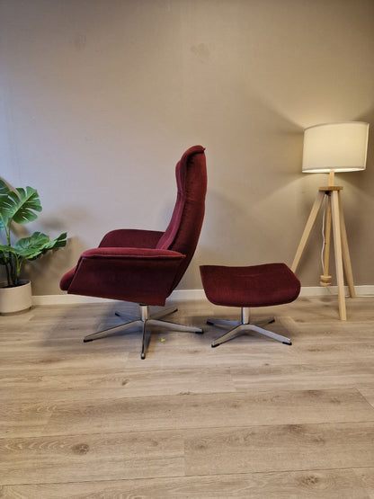 Conform® Prime lenestol m/krakk i bordeaux