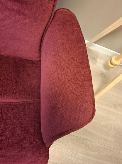 Conform® Prime lenestol m/krakk i bordeaux