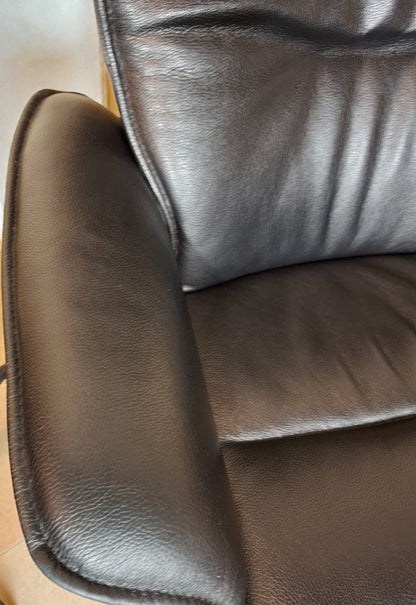 Conform Prime lenestol i skinn m/krakk | MøbelGlede