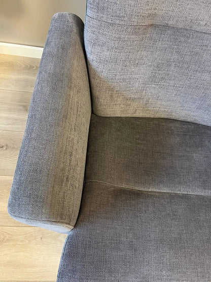 Conform Relieve Recliner/ lenestol i mørk grått tekstil