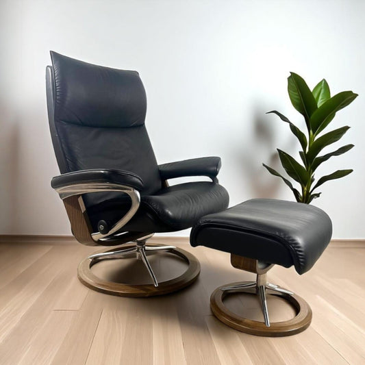 Stressless® Aura (L) lenestol m/krakk Ekornes