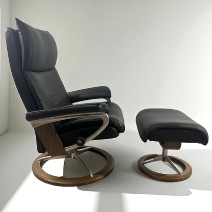 Stressless® Aura (L) lenestol m/krakk Ekornes