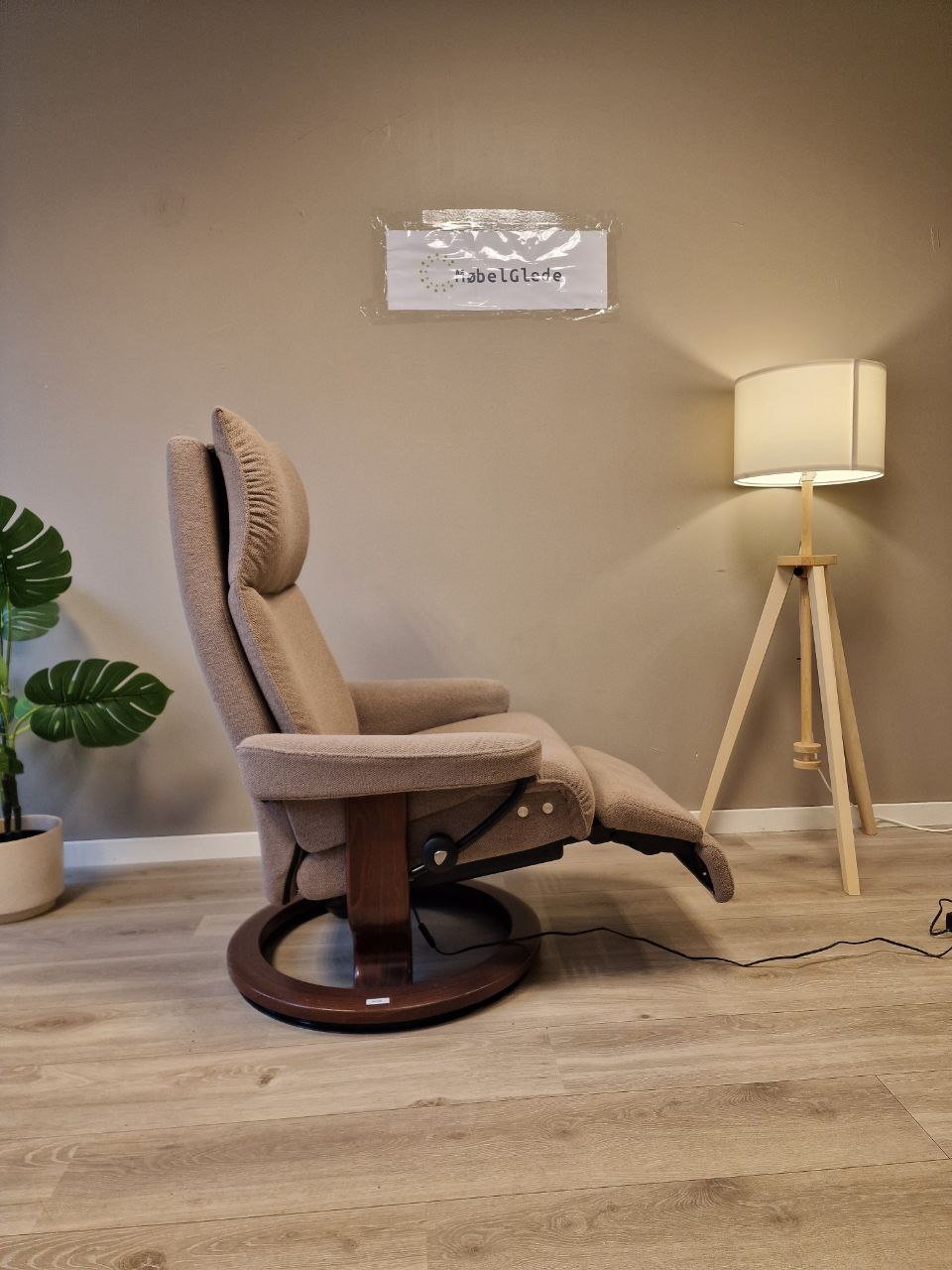Stressless Aura Power lenestol (M) i beige