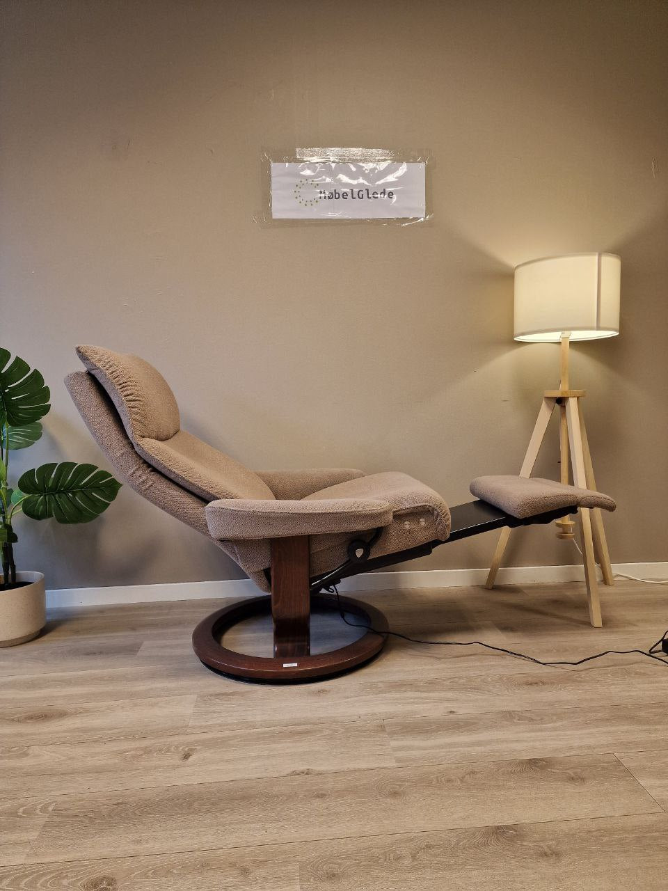 Stressless Aura Power lenestol (M) i beige