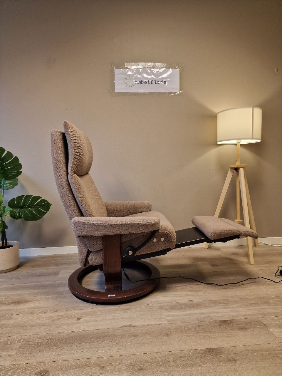 Stressless Aura Power lenestol (M) i beige