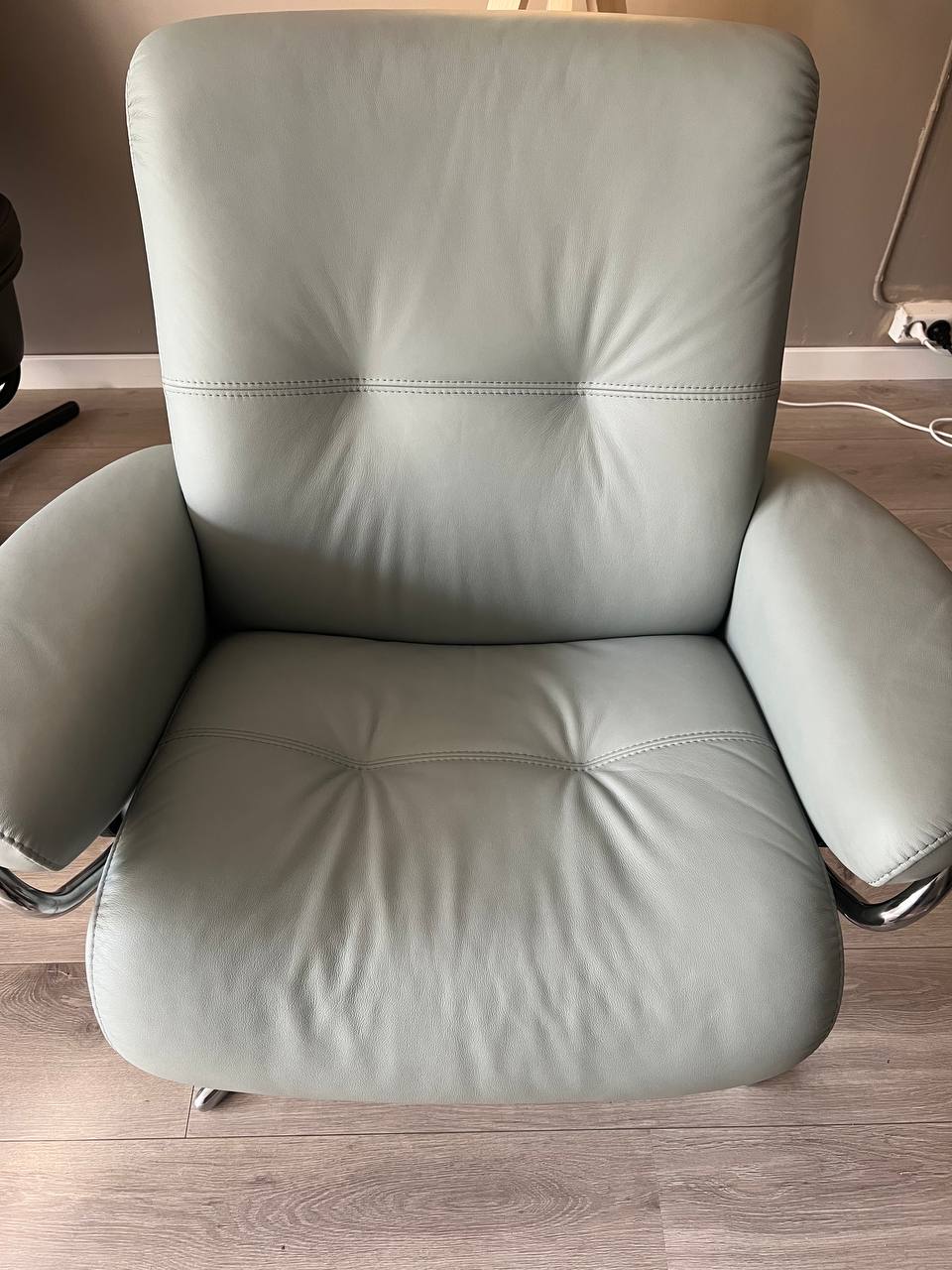 Ekornes Stressless Berlin Lav lenestol i lys grønn
