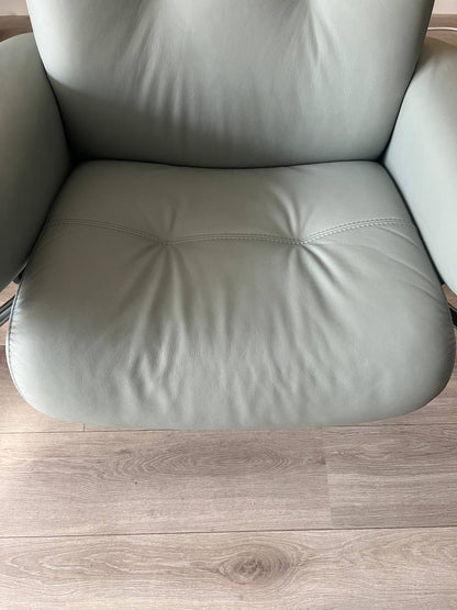 Ekornes Stressless Berlin Lav lenestol i lys grønn