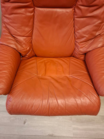 Stressless Live Power lenestol (L) i oransje
