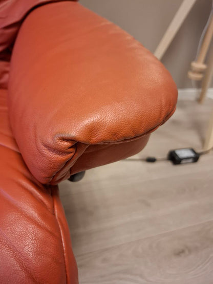 Stressless Live Power lenestol (L) i oransje